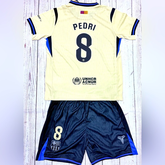 Nike Other - YOUTH Pedri Nike Soccer Jersey Kids Kit (Jersey + Shorts) Set (MEDIUM) (26)